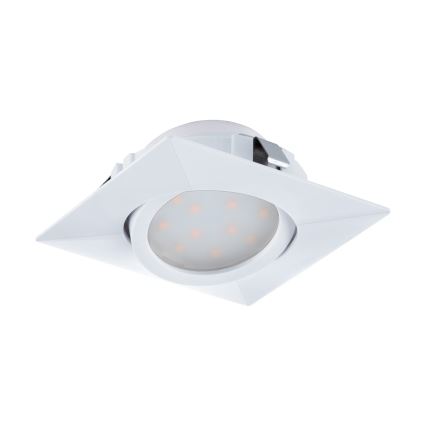 Eglo - Komplet 3x ugradnih LED plafonskih svetiljki PINEDA 1xLED/4,9W/230V