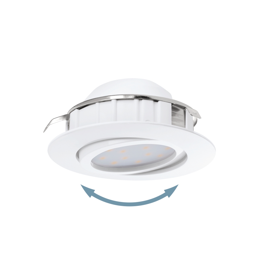 Eglo - Set 3x LED Ugradbeno svetlo PINEDA 1xLED/4,9W/230V