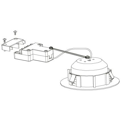Eglo - Set 3x LED Ugradbeno svetlo PINEDA 1xLED/4,9W/230V