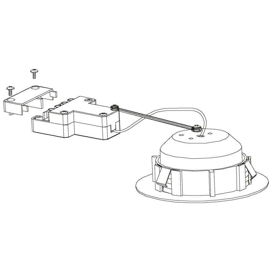 Eglo - Set 3x LED Ugradbeno svetlo PINEDA 1xLED/4,9W/230V