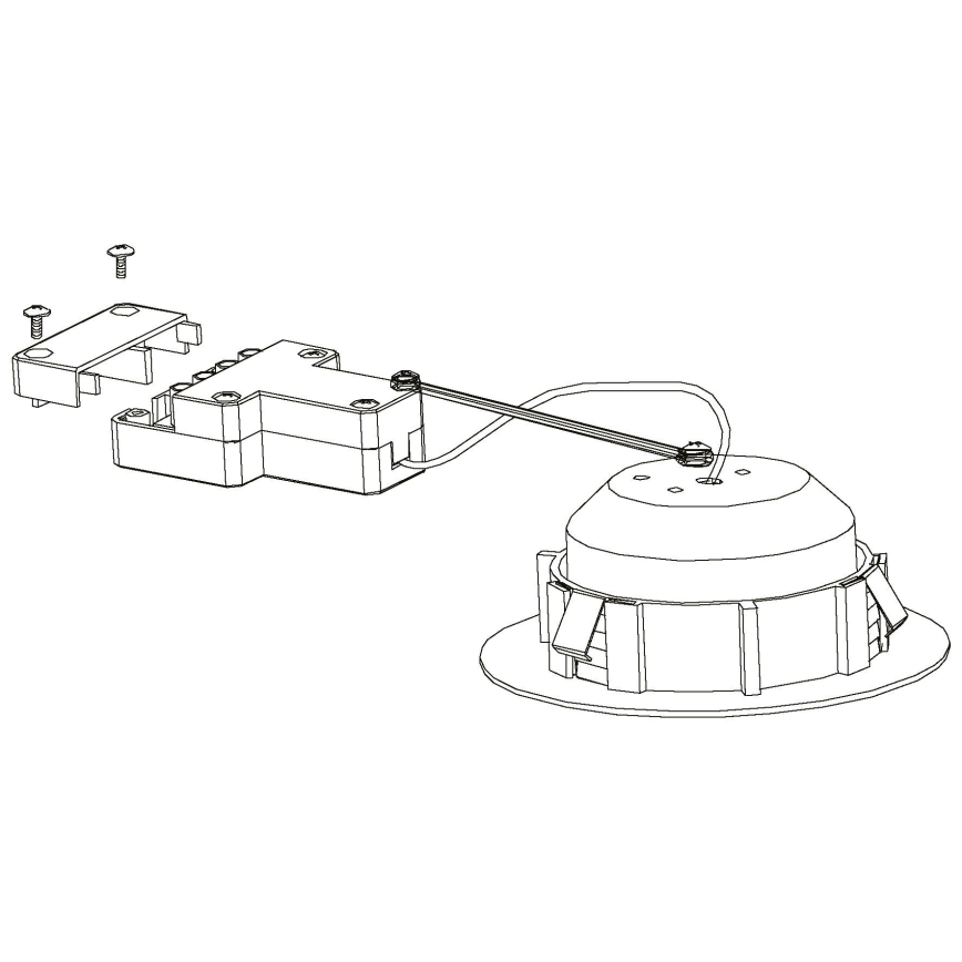 Eglo - Set 3x LED ugradna lampa PINEDA 1xLED/4,9W/230V