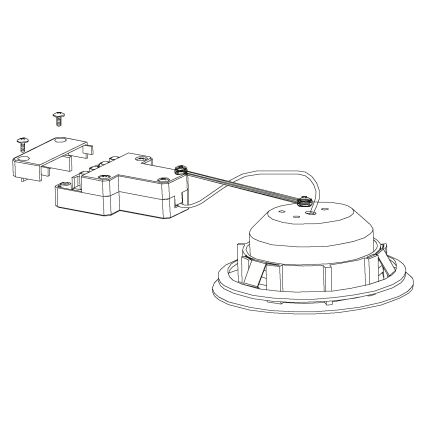Eglo - LED ugradno plafonsko svetlo 1xLED/11W/230V