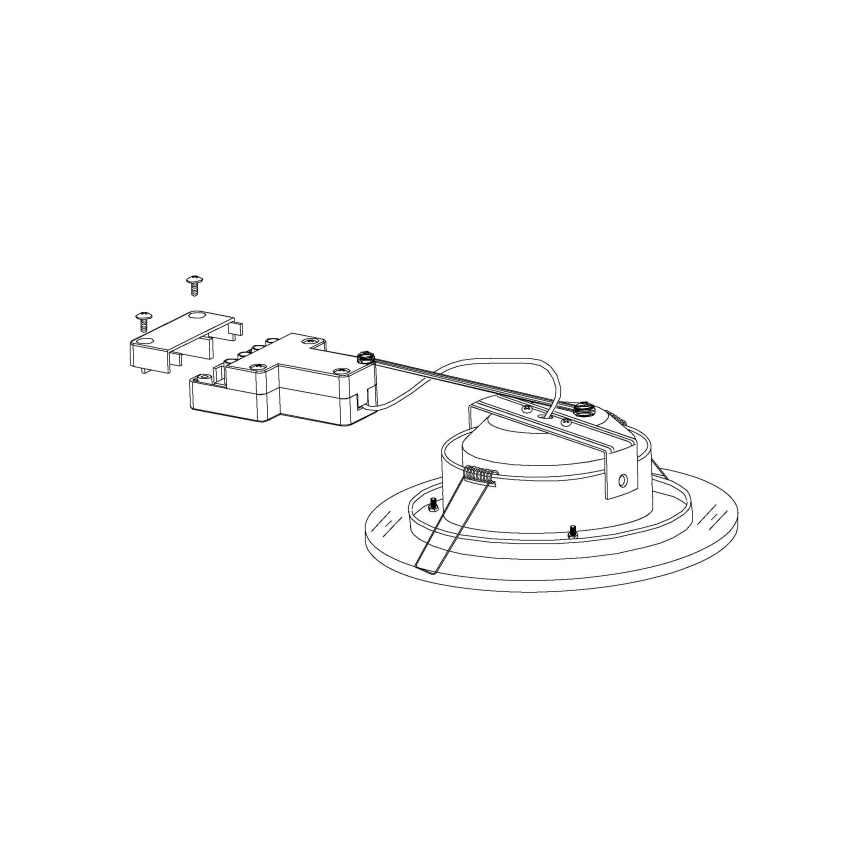 Eglo - LED ugradna lampa 1xLED/11W/230V