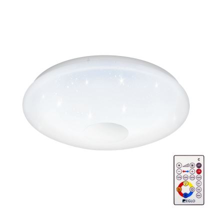 Eglo - LED prigušiva plafonska svetiljka LED/20W/230V + daljinski upravljač