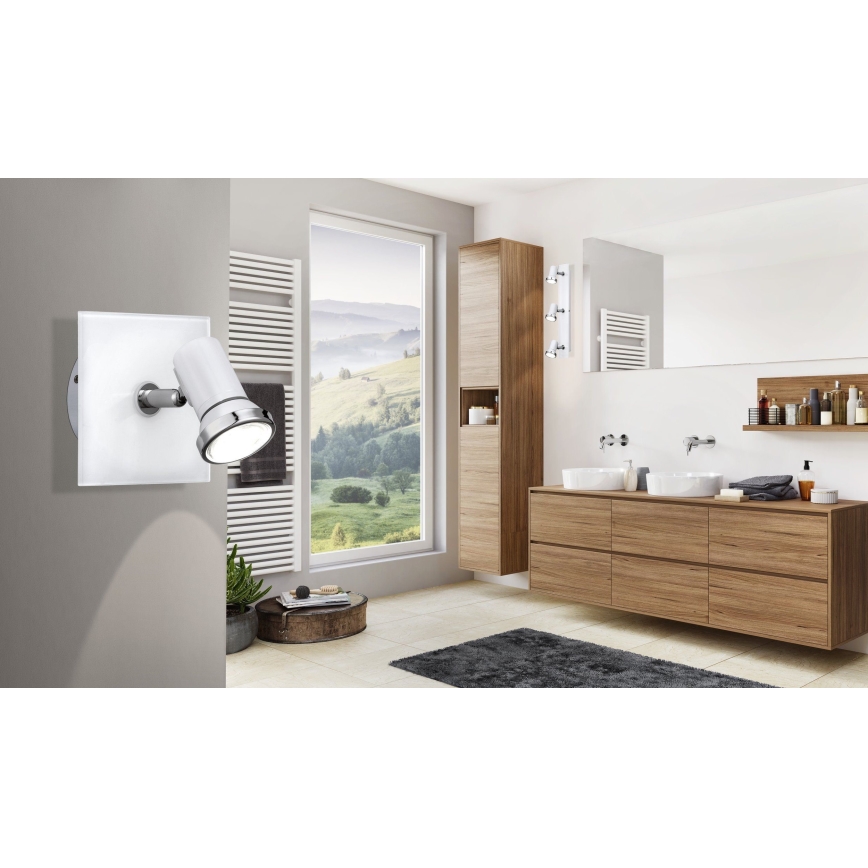 Eglo - LED Zidna lampa za kupatilo 1xGU10-LED/3,3W/230V IP44