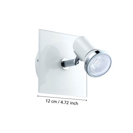 Eglo - LED Zidna lampa za kupatilo 1xGU10-LED/3,3W/230V IP44