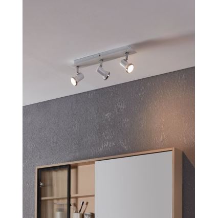 Eglo - LED reflektorska lampa za kupatilo 3xGU10-LED/3,3W/230V IP44