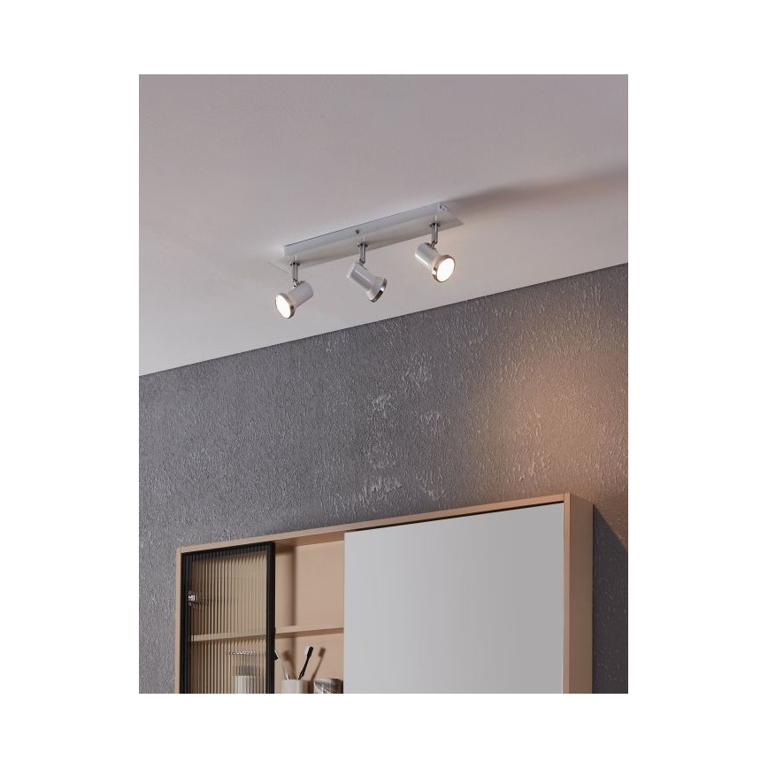 Eglo - LED reflektorska lampa za kupatilo 3xGU10-LED/3,3W/230V IP44