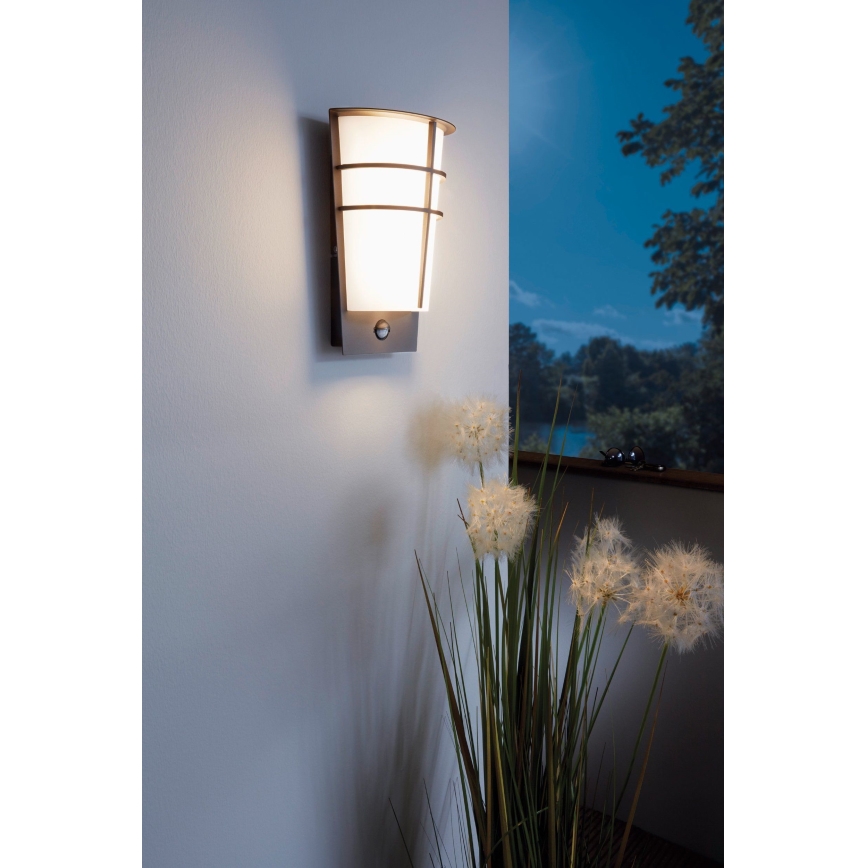 Eglo - LED Zidno spoljašnje osvetljenje sa senzorom 2xLED/2,5W
