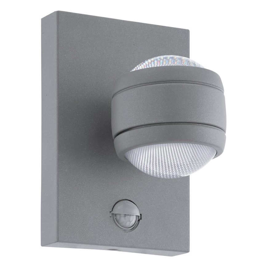 Eglo - LED Zidno spoljašnje osvetljenje sa senzorom 2xLED/3,7W IP44