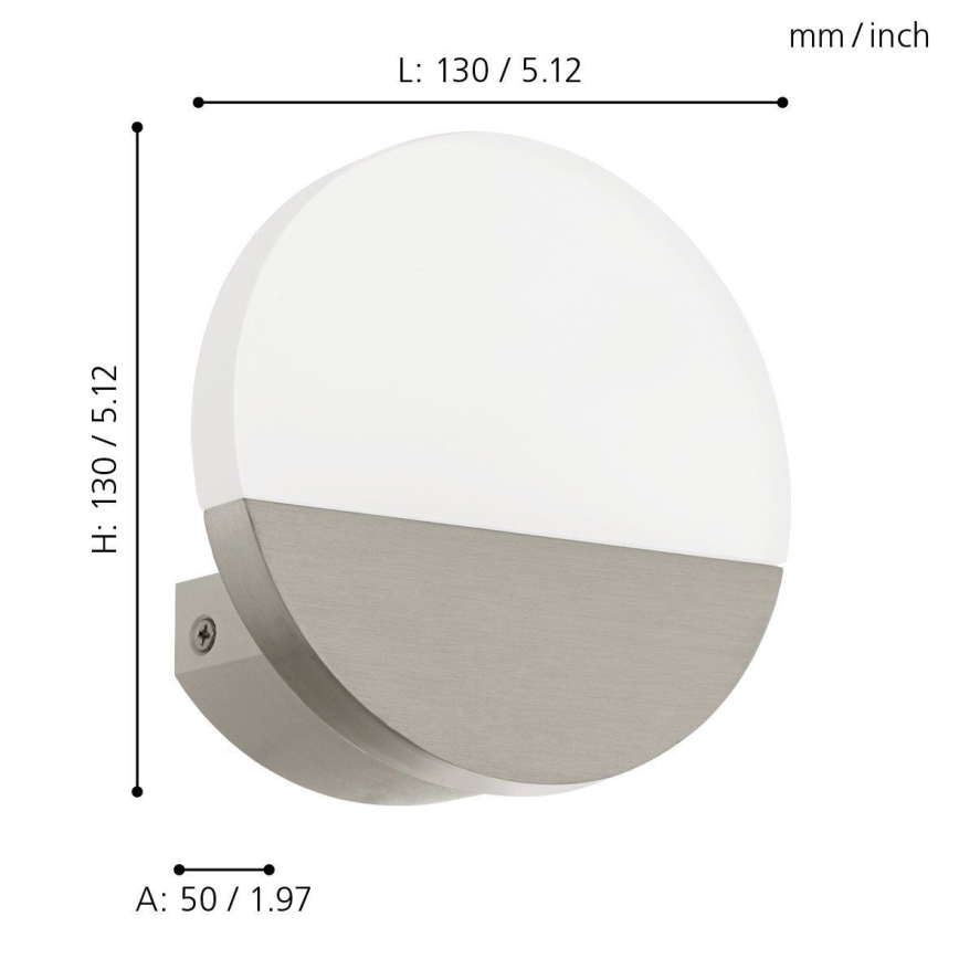 Eglo - LED zidna lampa 1xLED/4,5W/230V
