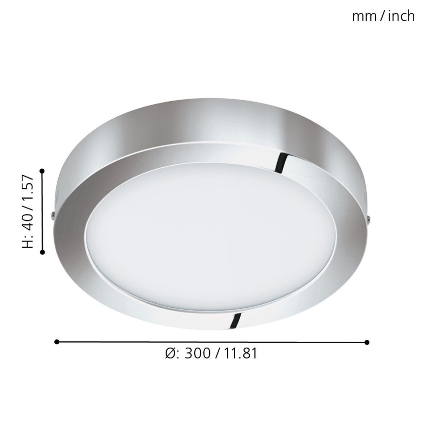 Eglo 96058 - LED Osvetljenje za kupatilo FUEVA 1 LED/22W/230V IP44