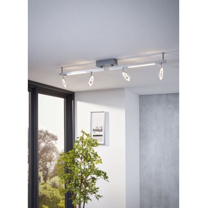 Eglo - Reflektorska lampa 4xLED/3,2W + 2xLED/3,3/230V
