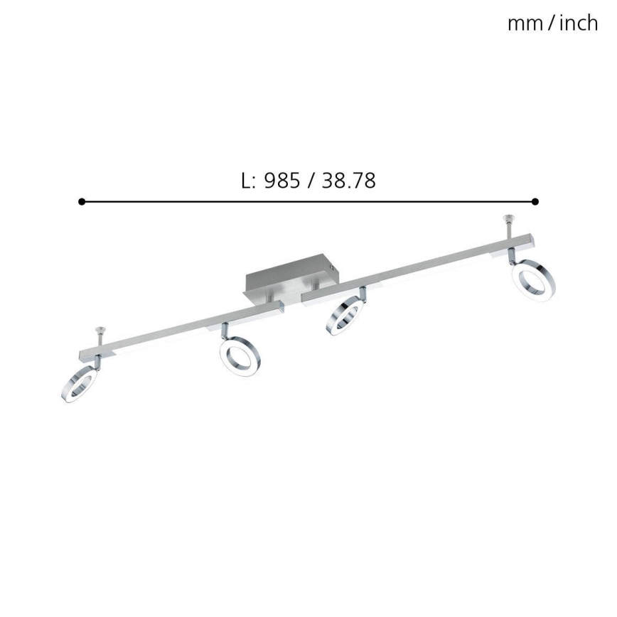 Eglo - Reflektorska lampa 4xLED/3,2W + 2xLED/3,3/230V