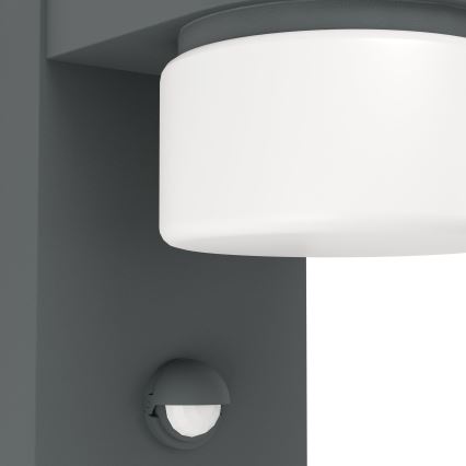 Eglo - LED Zidno spoljašnje osvetljenje sa senzorom 2xLED/6W IP44