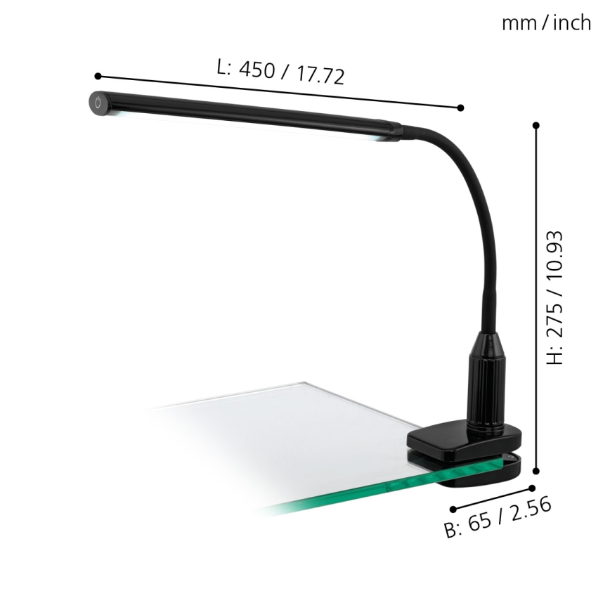 Eglo - LED Lampa za prigušivanje sa klipem LED/4,5W/230V