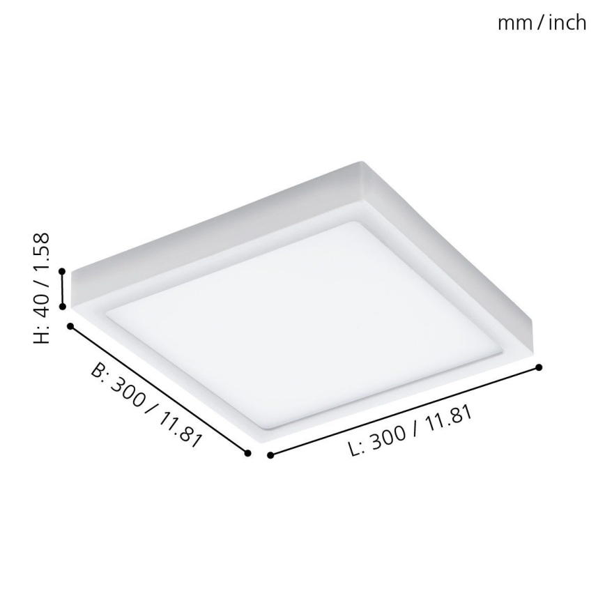 Eglo - LED Spoljašnja plafonjera LED/22W IP44