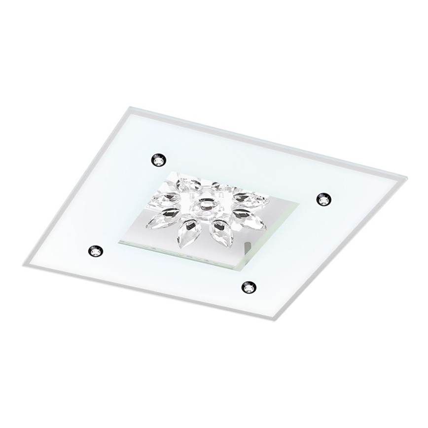 Eglo 96536 - LED Prigušiva plafonska kristalna lampa BENALUA 1 1xLED/18W/230V
