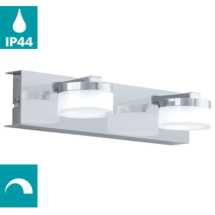 Eglo - LED Prigušiva zidna lampa za kupaonicu 2xLED/7,2W/ IP44