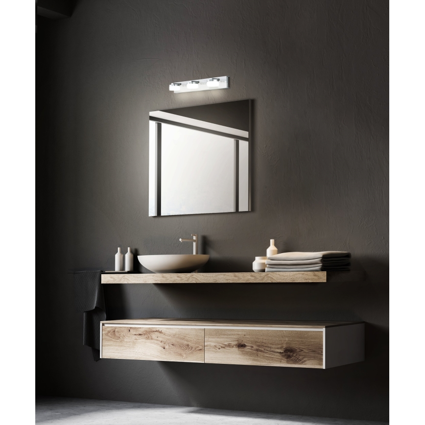 Eglo - LED Prigušiva zidna lampa za kupaonicu 3xLED/7,2W/ IP44