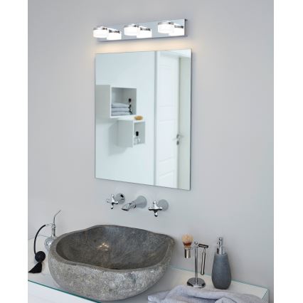 Eglo - LED Prigušiva zidna lampa za kupaonicu 3xLED/7,2W/ IP44