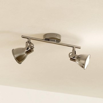 Eglo 96553 - LED Reflektorska lampa SERAS 2xGU10/3,3W/230V
