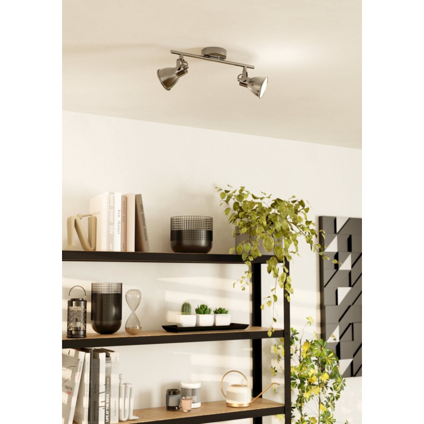 Eglo 96553 - LED Reflektorska lampa SERAS 2xGU10/3,3W/230V
