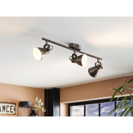 Eglo - LED Reflektorska lampa 3xGU10/3,3W/230V