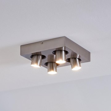 Eglo 96608 - LED Reflektorska plafonjera ROBLEDO 1 4xGU10/5W/230V