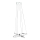 Eglo 96639 - LED Viseća lampa NEBREDA LED/6,7W+LED/8,7W/230V