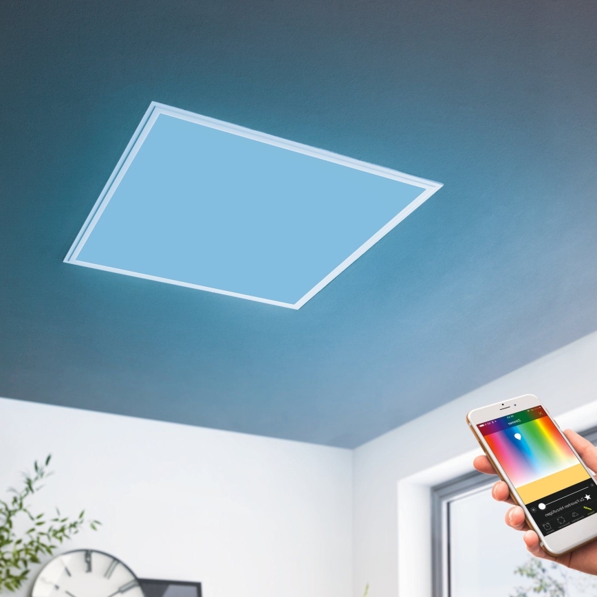 Eglo - LED RGBW prigušiva svetiljka SALOBRENA-C LED/16W + daljinski upravljač