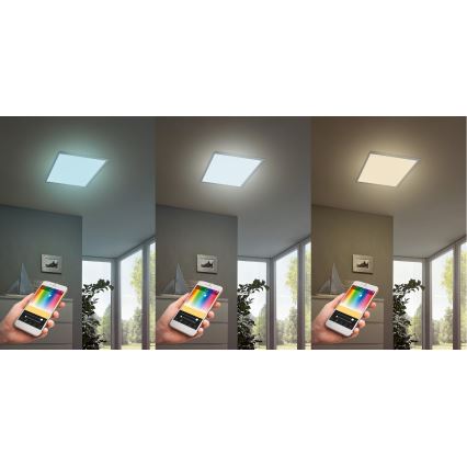 Eglo - LED RGBW prigušiva svetiljka SALOBRENA-C LED/16W + daljinski upravljač