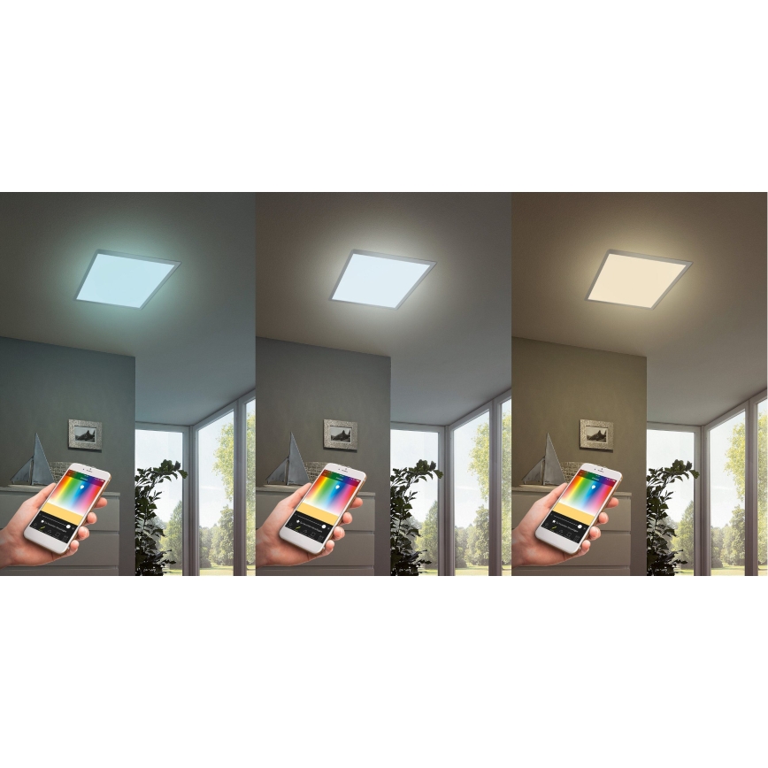 Eglo - LED RGBW prigušiva svetiljka SALOBRENA-C LED/16W + daljinski upravljač