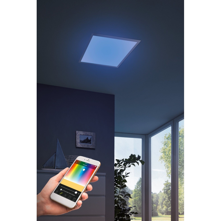 Eglo - LED RGBW prigušiva svetiljka SALOBRENA-C LED/16W + daljinski upravljač
