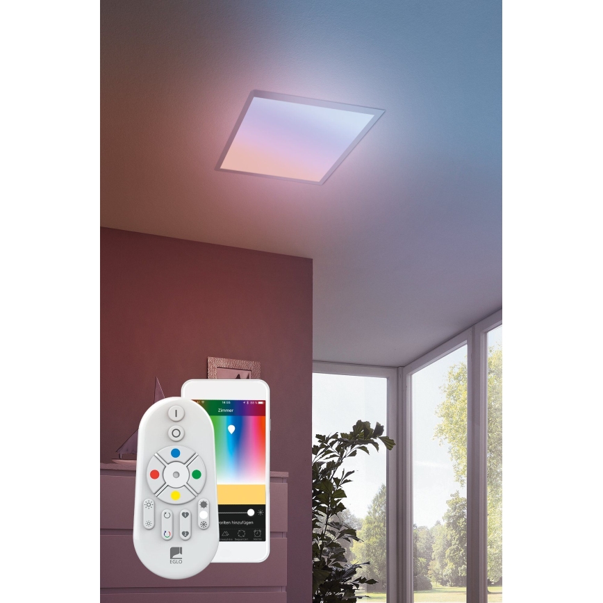 Eglo - LED RGBW prigušiva svetiljka SALOBRENA-C LED/16W + daljinski upravljač