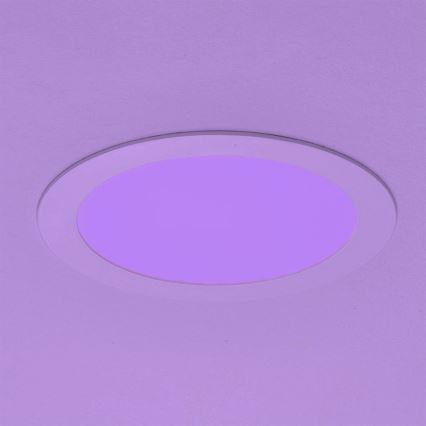 Eglo - LED RGBW prigušiva ugradna stropna svetiljka FUEVA-C LED/15,6W/230V prečnik 22,5 cm