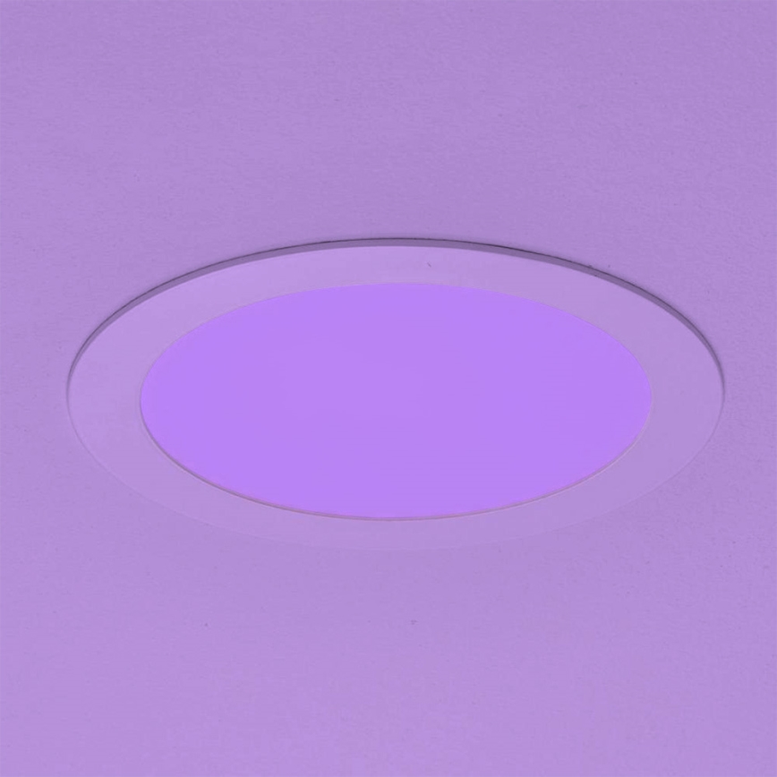 Eglo - LED RGBW prigušiva ugradna stropna svetiljka FUEVA-C LED/15,6W/230V prečnik 22,5 cm