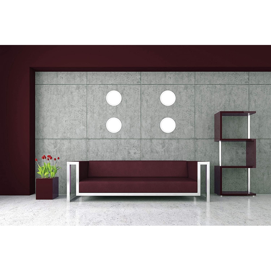 Eglo - LED RGBW prigušiva ugradna stropna svetiljka FUEVA-C LED/15,6W/230V prečnik 22,5 cm