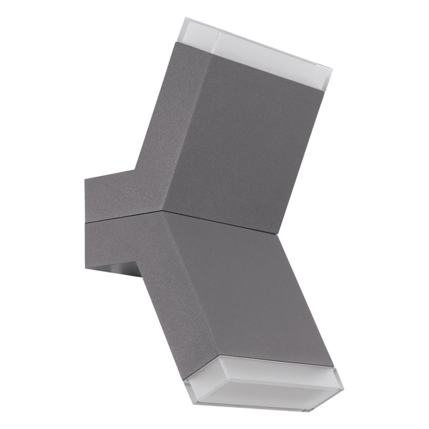Eglo 96706 - LED Zidna lampa CANTZO 2xLED/4W/230V sivo