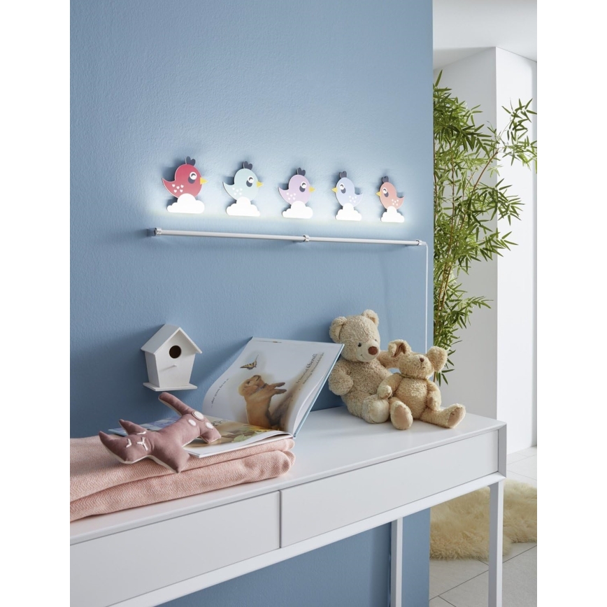 Eglo 96707 - LED Zidna dečija lampa SPARINO 3xLED/1,8W/230V