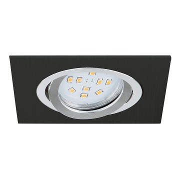 Eglo 96759 - LED Ugradna lampa TERNI 1 1xGU10/5W/230V crno