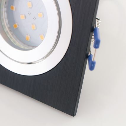 Eglo 96759 - LED Ugradna lampa TERNI 1 1xGU10/5W/230V crno