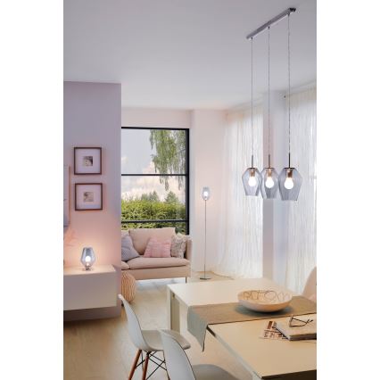 Eglo - Viseća lampa 3xE27/28W/230V