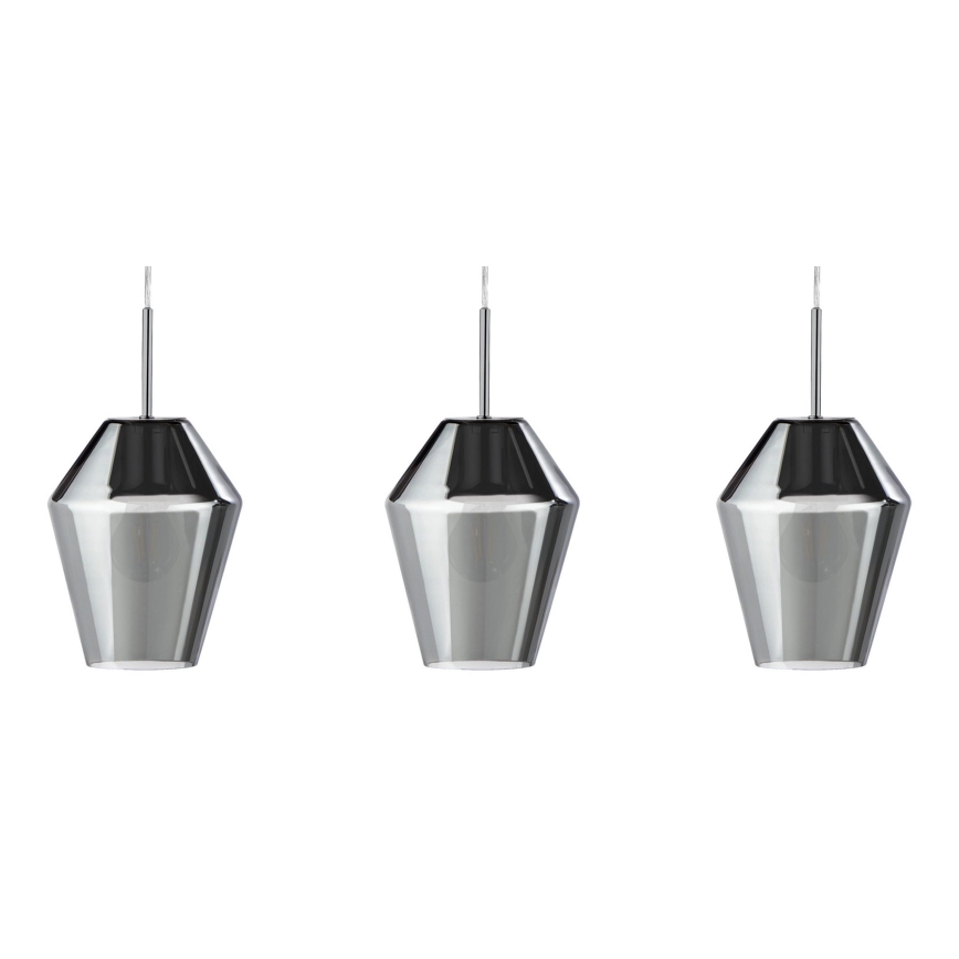 Eglo - Viseća lampa 3xE27/28W/230V