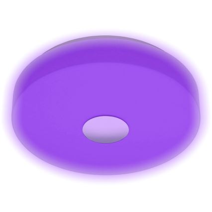 Eglo 96819 - RGB LED prigušiva plafonska svetiljka BERAMO-C LED/17W/230V