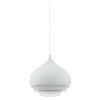 Eglo - Luster na sajli 1xE27/60W/230V bela