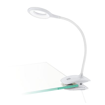 Eglo - LED Lampa sa kvačicom za prigušivanje 1xLED/3W/230V bela