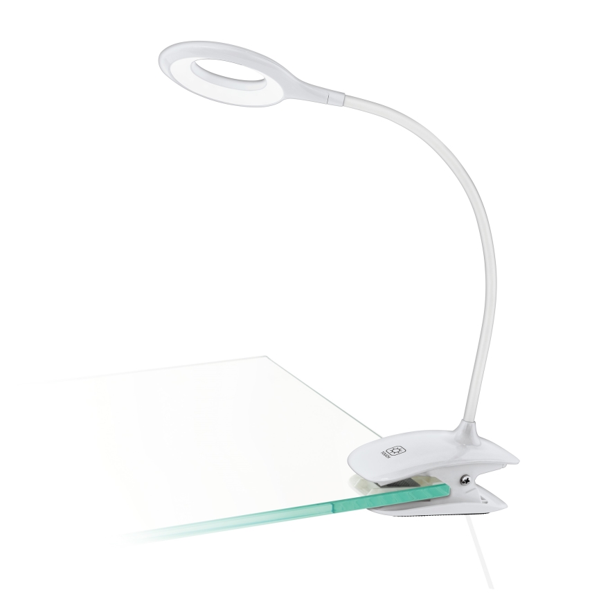 Eglo - LED Lampa sa kvačicom za prigušivanje 1xLED/3W/230V bela