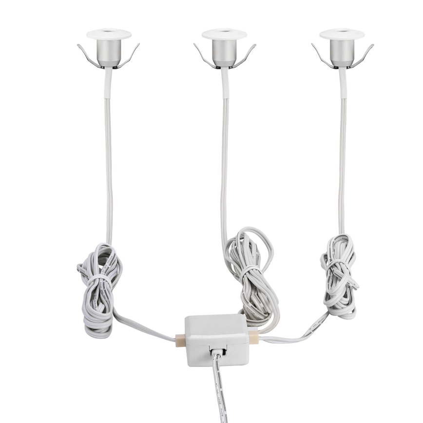 Eglo - LED Ugradna lampa za kupaonicu 3xLED/1W/230V IP44