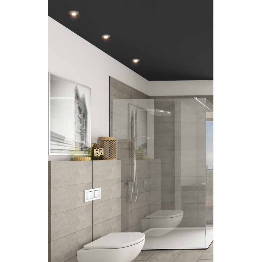Eglo - LED Ugradna lampa za kupaonicu 3xLED/1W/230V IP44